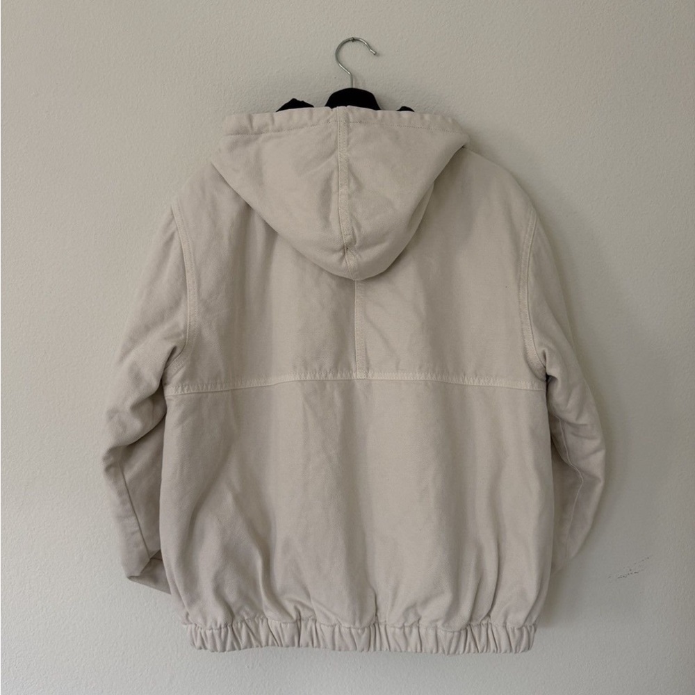 Stussy Workwear White Jacket View 6